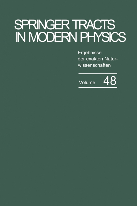 Ergebnisse der exakten Naturwissenschaften