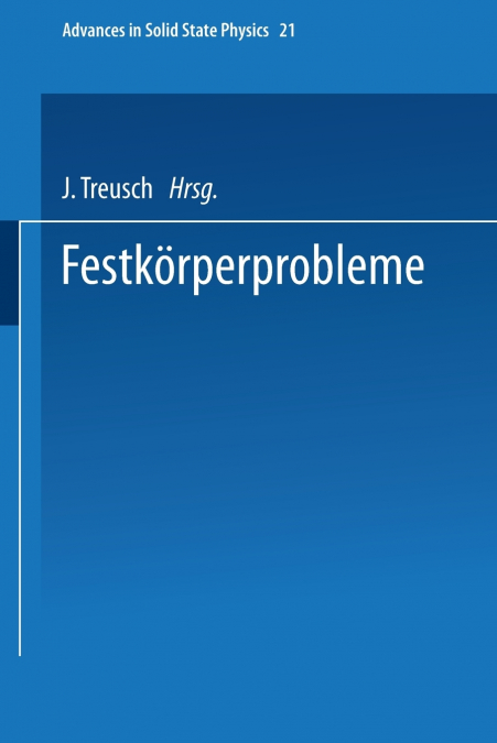 Festkorperprobleme