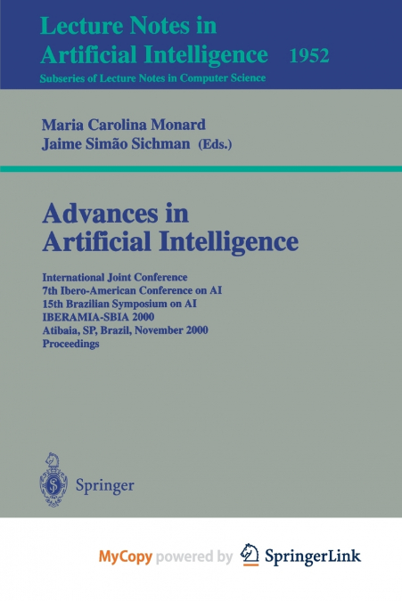Advances in Artificial Intelligence