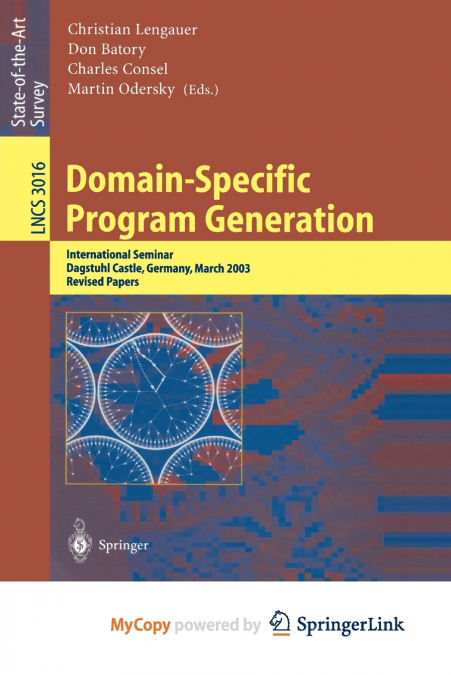 Domain-Specific Program Generation