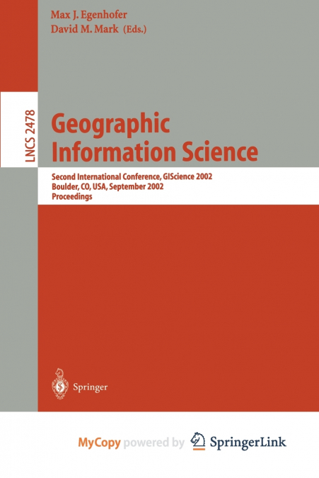 Geographic Information Science
