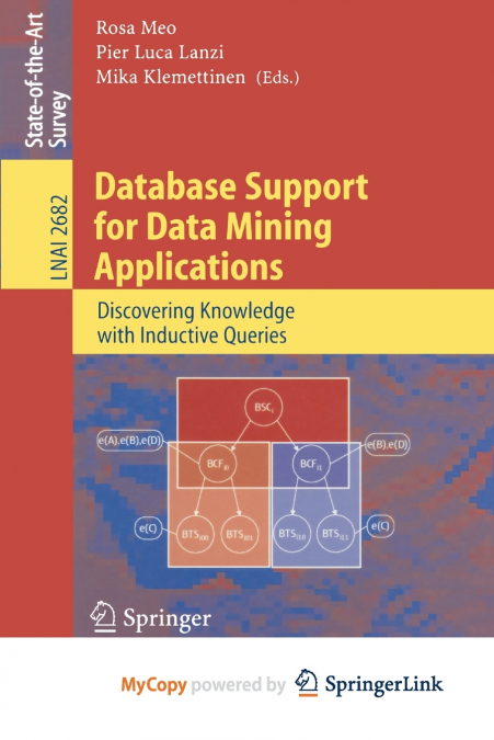 Database Support for Data Mining Applications