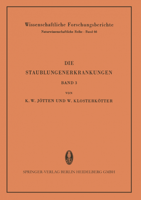Die Staublungenerkrankungen