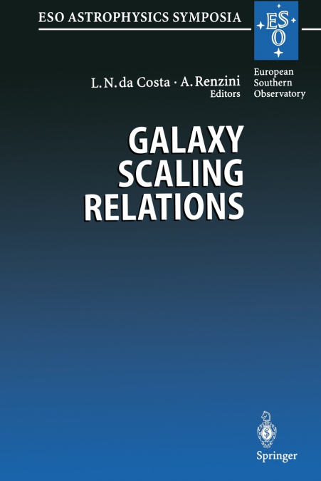 Galaxy Scaling Relations