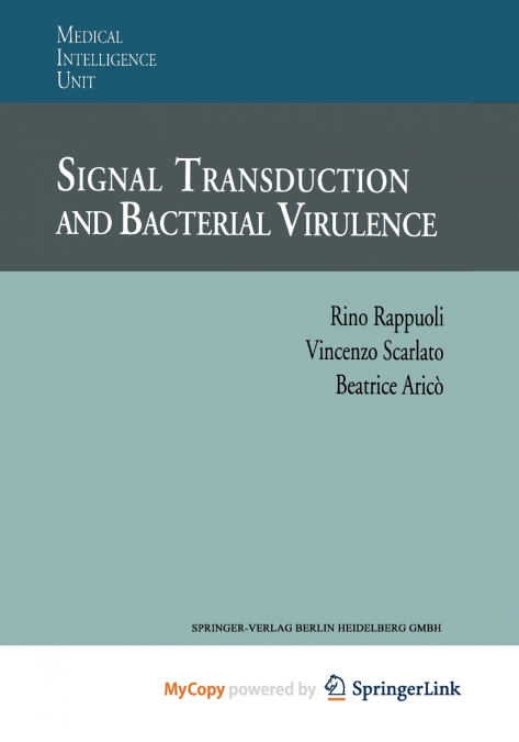 Signal Transduction and Bacterial Virulence