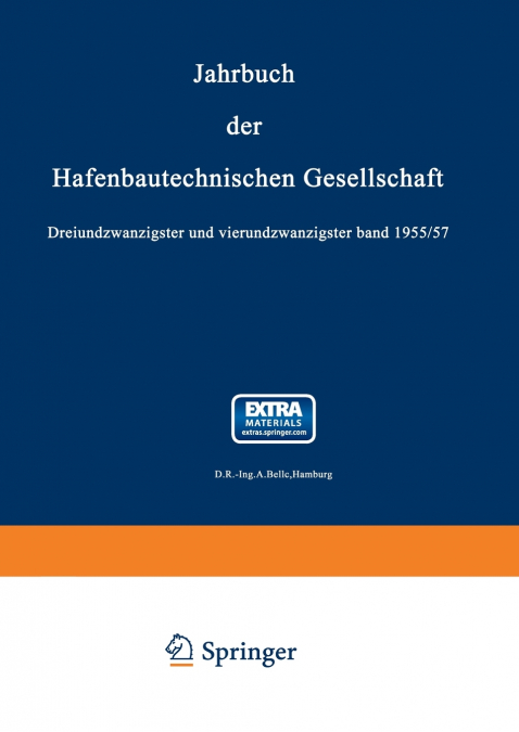 Jahrbuch Der Hafenbautechnischen Gesellschaft