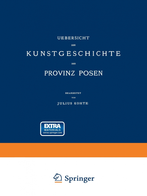 Uebersicht Der Kunstgeschichte Der Provinz Posen