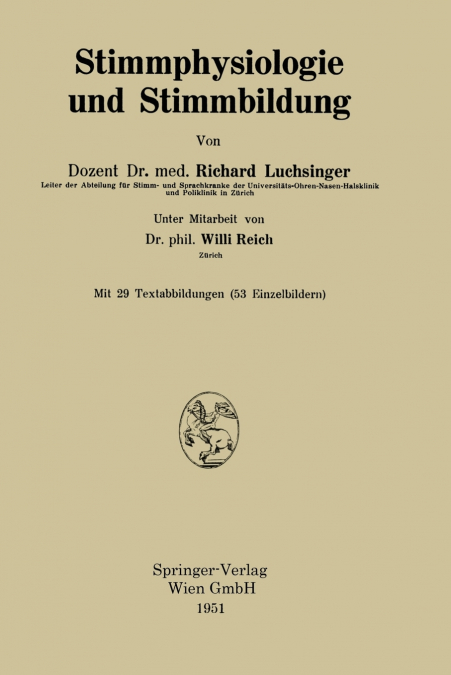 Stimmphysiologie und Stimmbildung