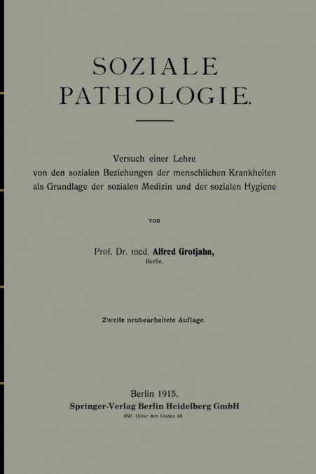 Soziale Pathologie