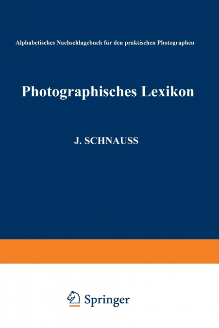 Photographisches Lexikon