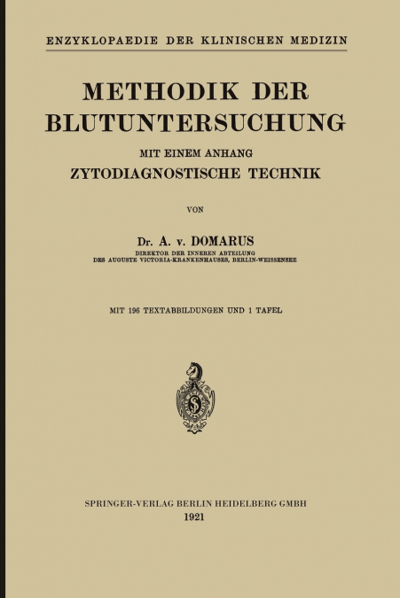 Methodik Der Blutuntersuchung