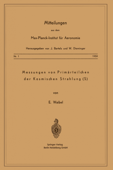 Messung Von Primarteilchen Der Kosmischen Strahlung (S)