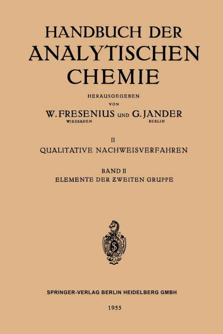 Elemente Der Zweiten Gruppe