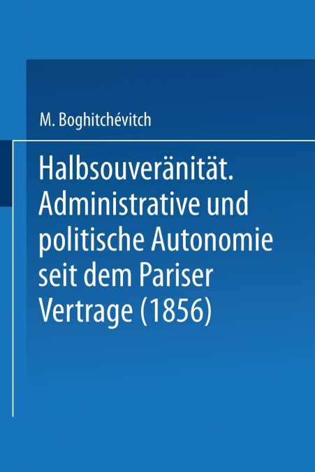 Halbsouveränität