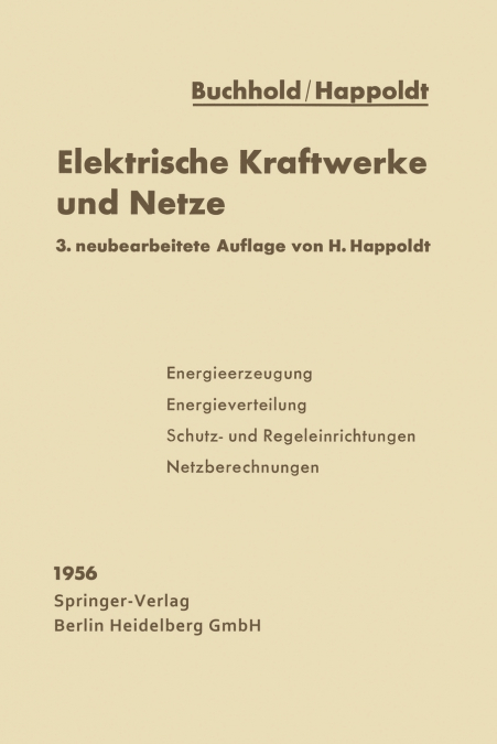 Elektrische Kraftwerke und Netze
