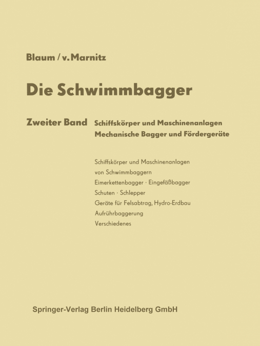 Die Schwimmbagger