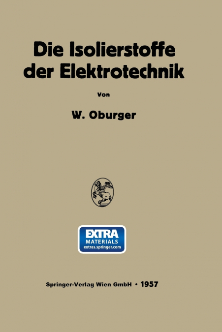 Die Isolierstoffe Der Elektrotechnik