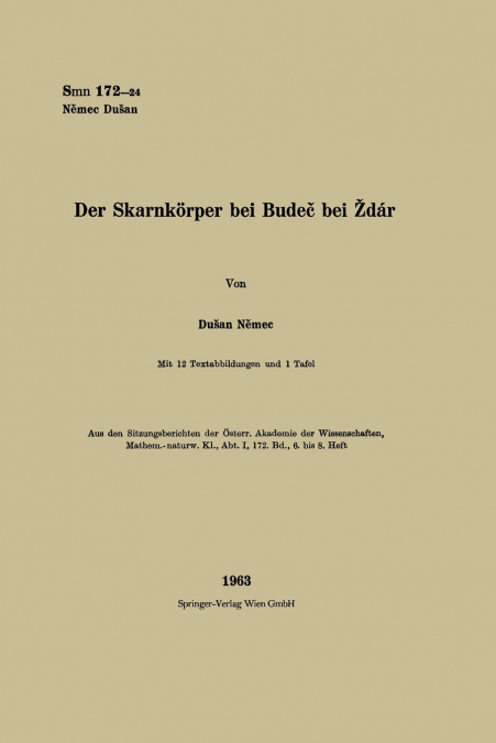 Der Skarnkorper Bei Bude Bei D AR