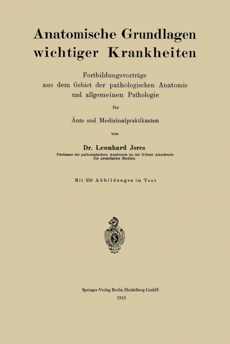 Anatomische Grundlagen Wichtiger Krankheiten