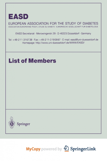List of Members
