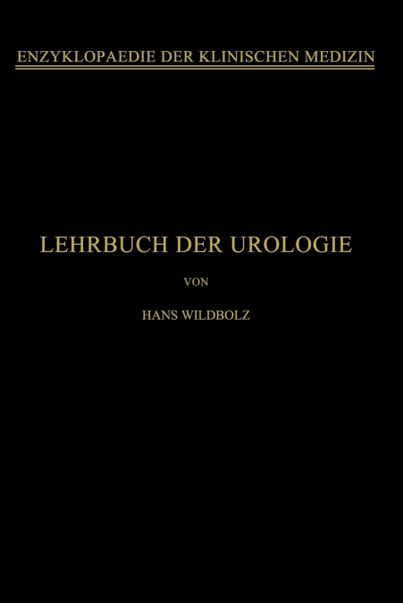 Lehrbuch Der Urologie