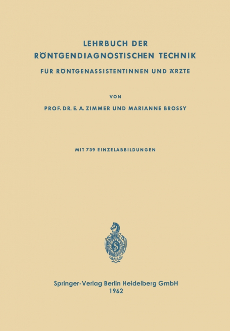 Lehrbuch Der Rontgendiagnostischen Technik