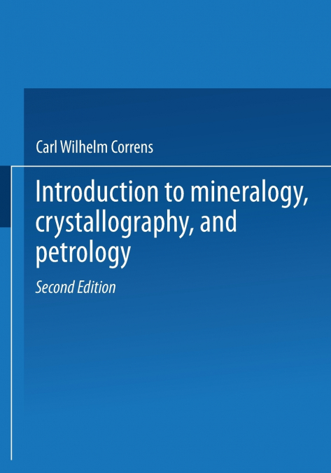 Introduction to Mineralogy