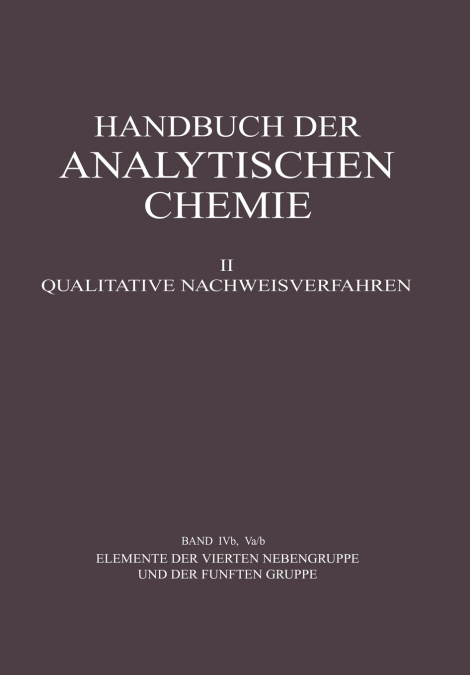 Elemente Der Vierten Nebengruppe Und Der Funften Gruppe