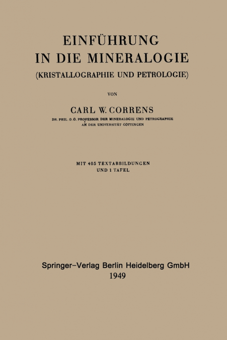 Einführung in die Mineralogie