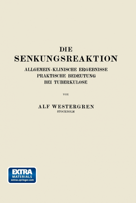 Die Senkungsreaktion