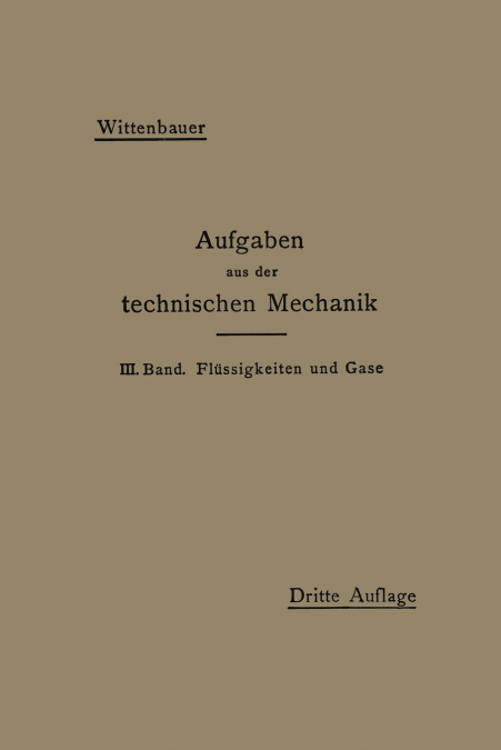 Aufgaben Aus Der Technischen Mechanik