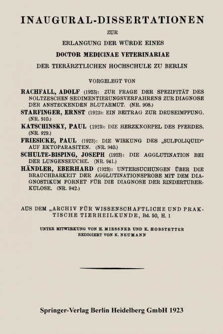 Zur Frage Der Spezifitat Des Noltzeschen Sedimentierungsverfahrens Zur Diagnose Der Ansteckenden Blutarmut