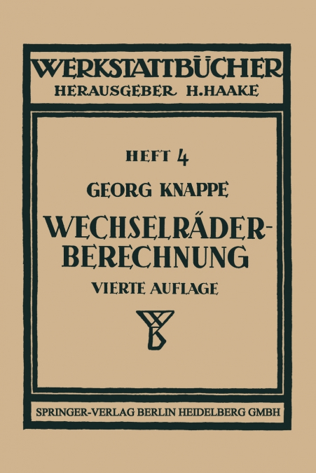 Wechselraderberechnung Fur Drehbanke