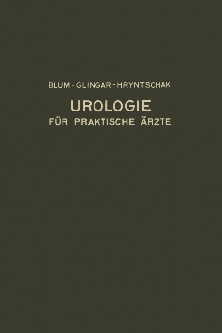 Urologie Und Ihre Grenzgebiete