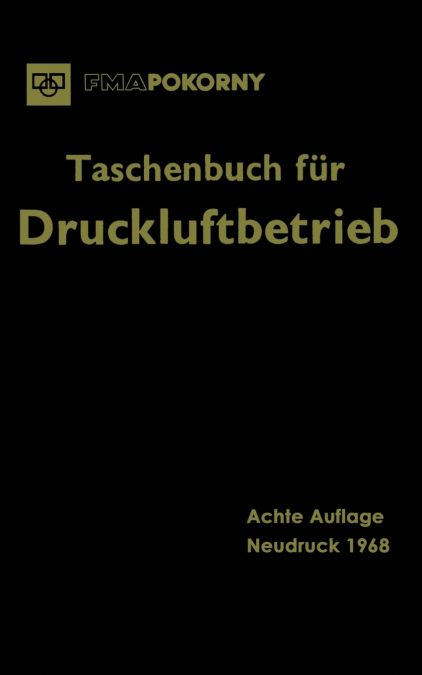 Taschenbuch Fur Druckluftbetrieb