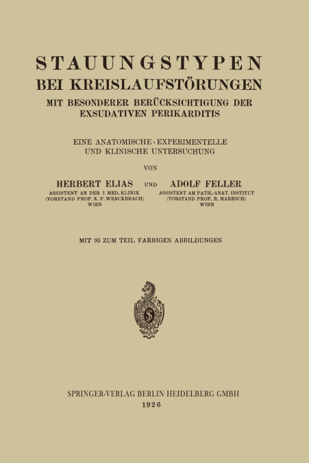 Stauungstypen Bei Kreislaufstorungen