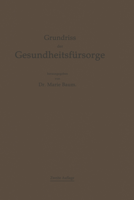 Grundriss Zum Studium Der Zahnheilkunde