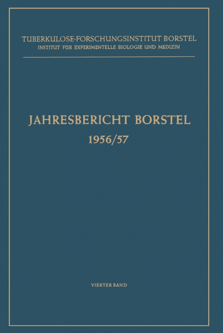 Jahresbericht Borstel