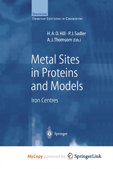 Metal Sites in Proteins and Models