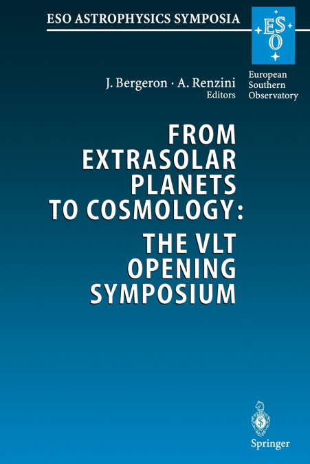 From Extrasolar Planets to Cosmology