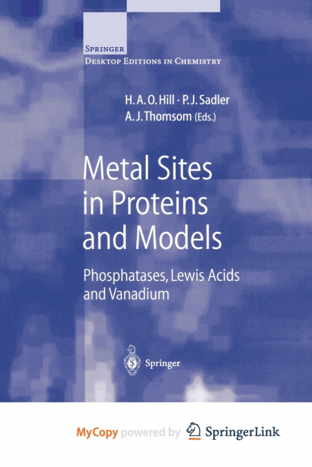 Metal Sites in Proteins and Models