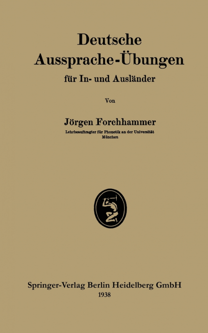 Deutsche Aussprache-Ubungen Fur In- Und Auslander