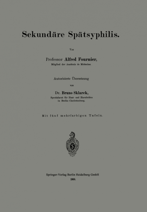 Sekundare Spatsyphilis