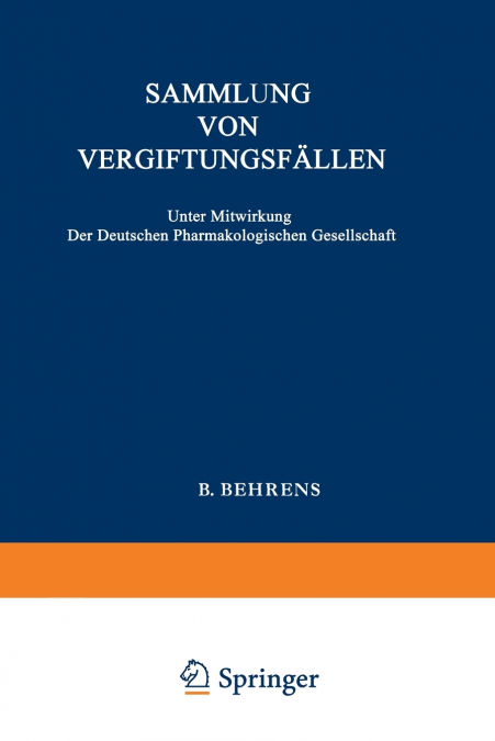 Sammlung Von Vergiftungsfallen