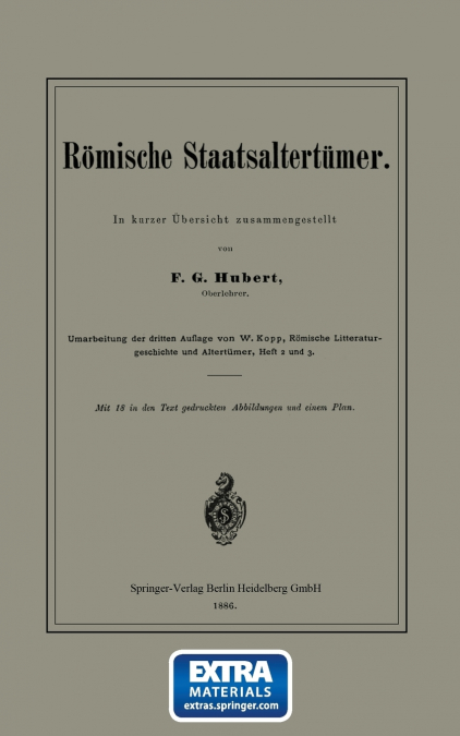 Romische Staatsaltertumer