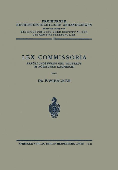 Lex Commissoria