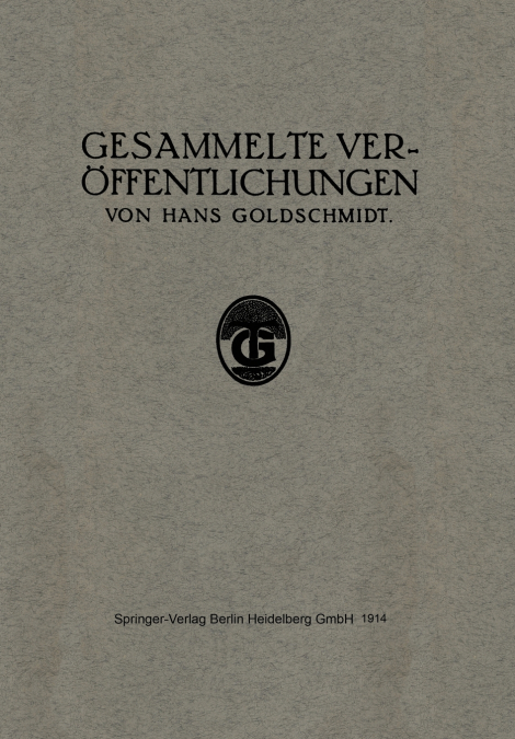Gesammelte Veroffentlichungen