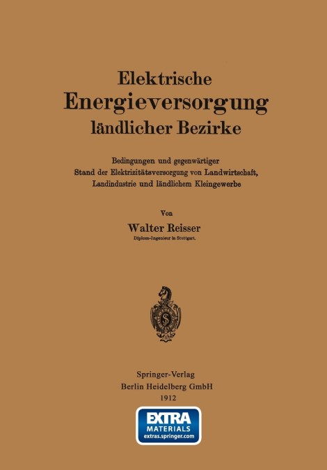 Elektrische Energieversorgung Landlicher Bezirke