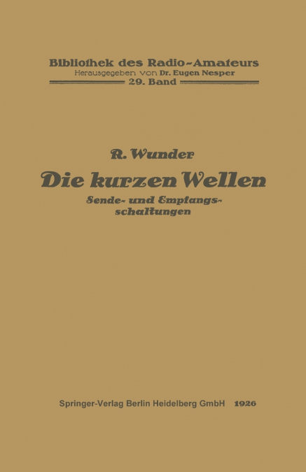 Die Kurzen Wellen