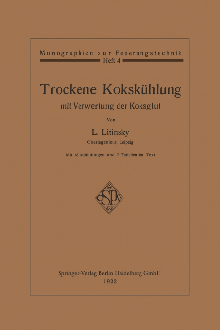 Trockene Kokskuhlung Mit Verwertung Der Koksglut